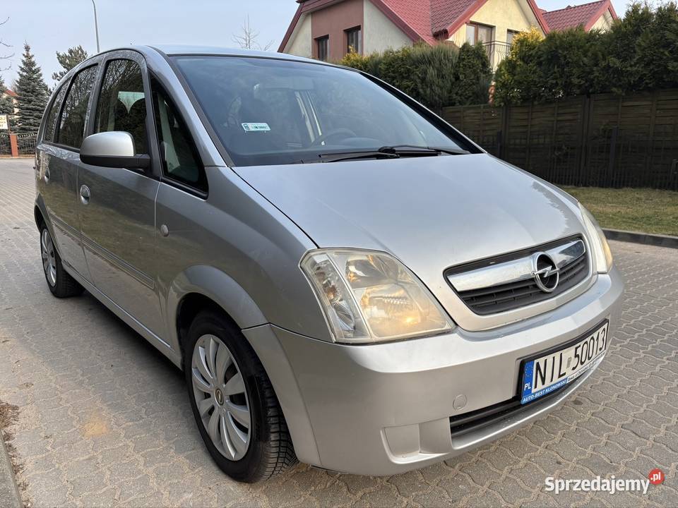Opel Meriva 17 CDTI 100 Super Stan 2006r Okazja wielofunkcyjna kierownica Meriva Iława