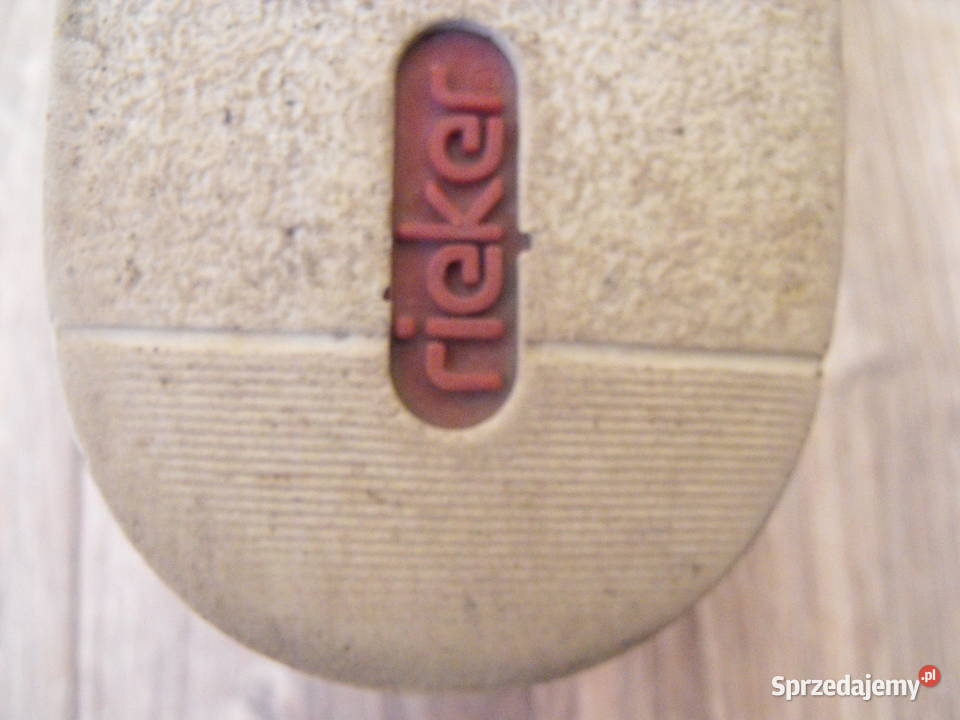Buty RIEKER EUR40 255 Skóra lekkie pantofle skóra Białystok sprzedam