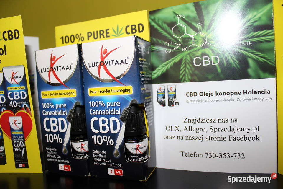 Olej konopny CBD Lucovitaal 10 5ml łódzkie