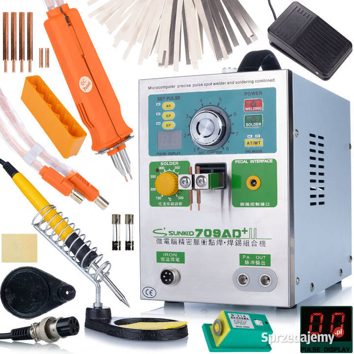 Zgrzewarka do Ogniw Sunkko 709AD 32 kW 30800A Ludźmierz