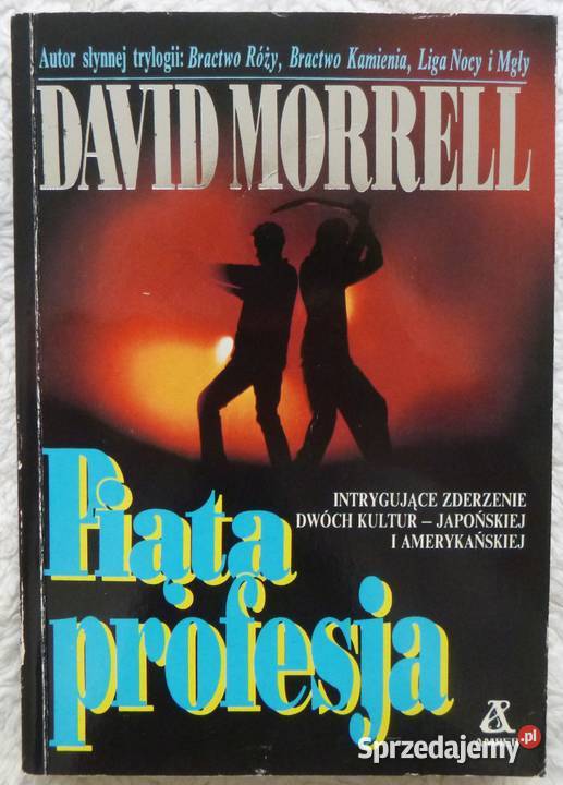 Piąta profesja David Morrell Rok wydania 1992 Proza i poezja Warszawa sprzedam