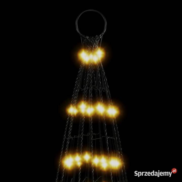 Choinka LED na maszcie 1534 LEDs Ciepła biel 500 Warszawa sprzedam
