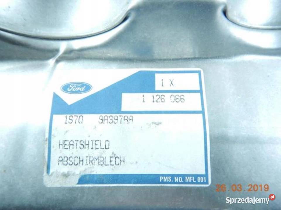 OSŁONA TERMICZNA FORD MONDEO 0007 20 D