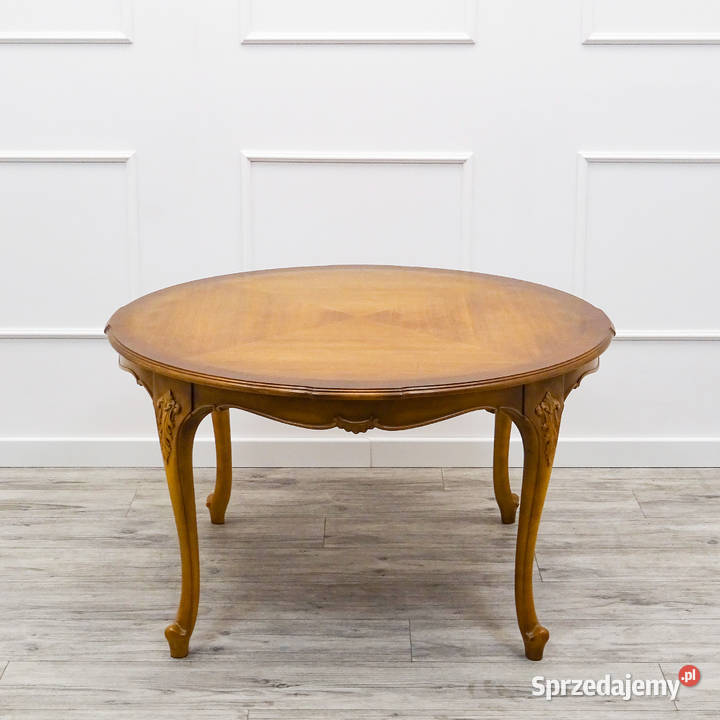 Drewniana ŁAWA francuska LUDWIK OKRĄGŁA Ława wielkopolskie Kalisz