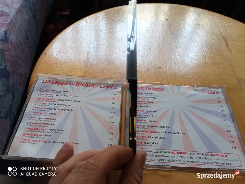 Dwupłytowy album Piosenka Francuska znane Katowice