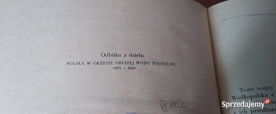 Wojna obronna 16551660 Stanisław Herbst Książki naukowe i popularnonaukowe sprzedam