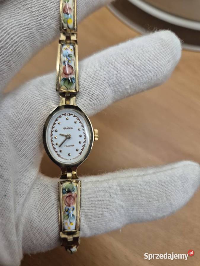Zegarek porcelanka CzajkaChaika Chorzów sprzedam