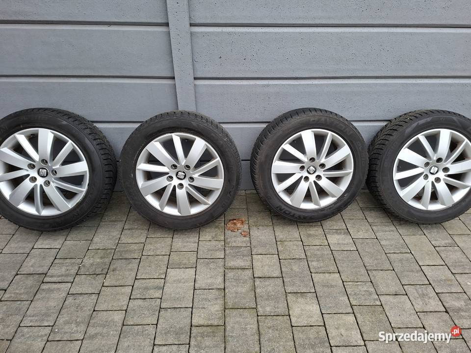 Felgi aluminiowe R 16 całe koła z oponami Samochodowe Jarocin sprzedam