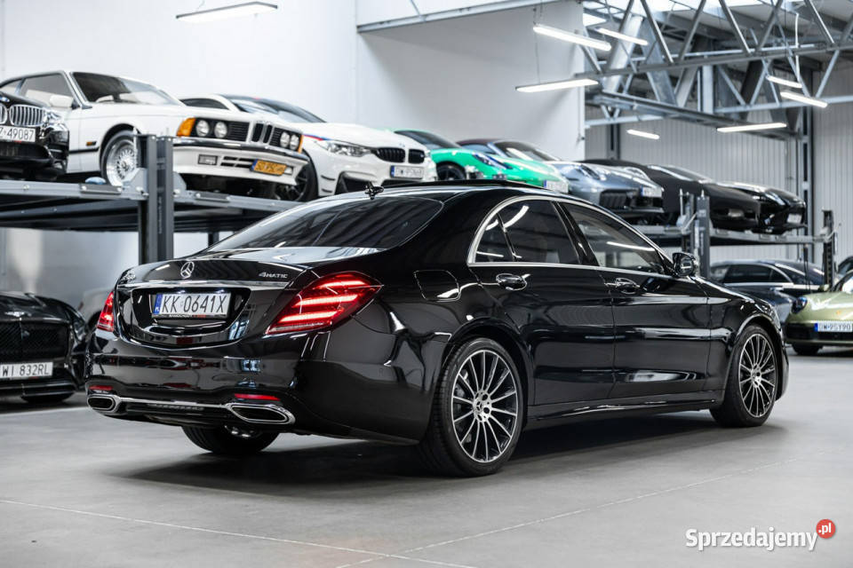 Mercedes S 560 4Matic AMG Plus Wyjątkowy stan i elektrochrom. lusterka boczne Węgrzce