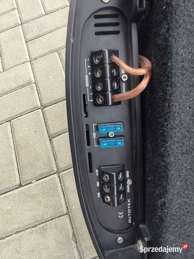 Subwooferwzmacniacz autotek Raciborowice Górne