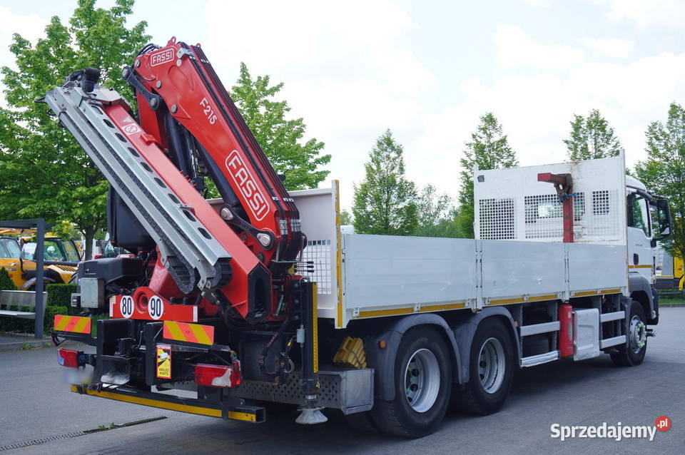 MAN TGS 26420 6x4 Fassi F215A224 Pilot Rotator Dźwigi samochodowe