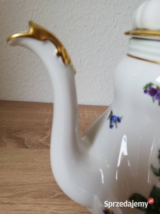 Dzbanek król Weimar orginalna stara prcelana