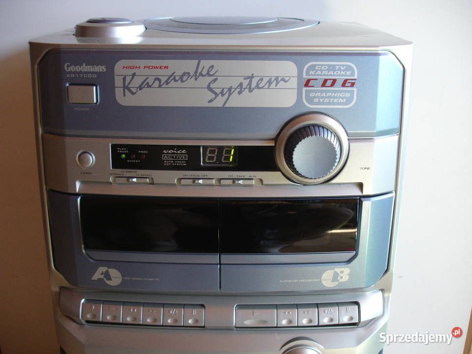 Karaoke System GOODMANS XB17CDG Zielona Góra