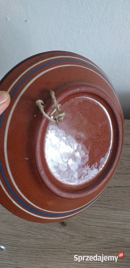 Wiszący talerz bułgarski prl Porcelana i szkło łódzkie Przedbórz