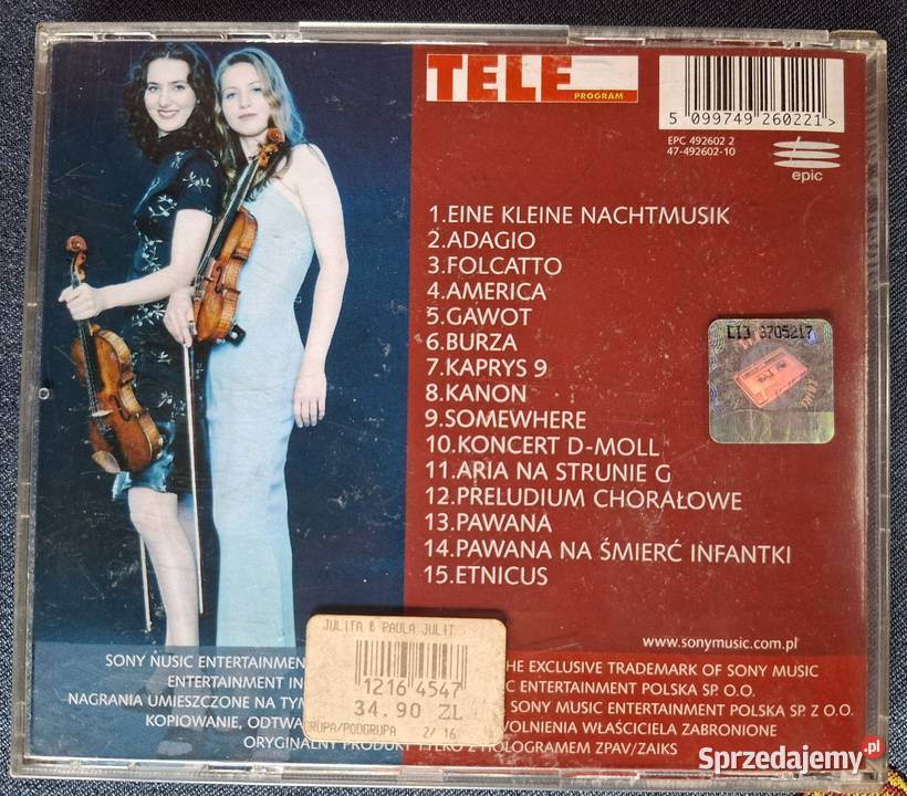 julita paula CD Płyty i kasety