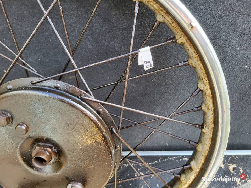 KOŁO PRZÓD TRIUMPH AJS DKW ARIEL ARDIE