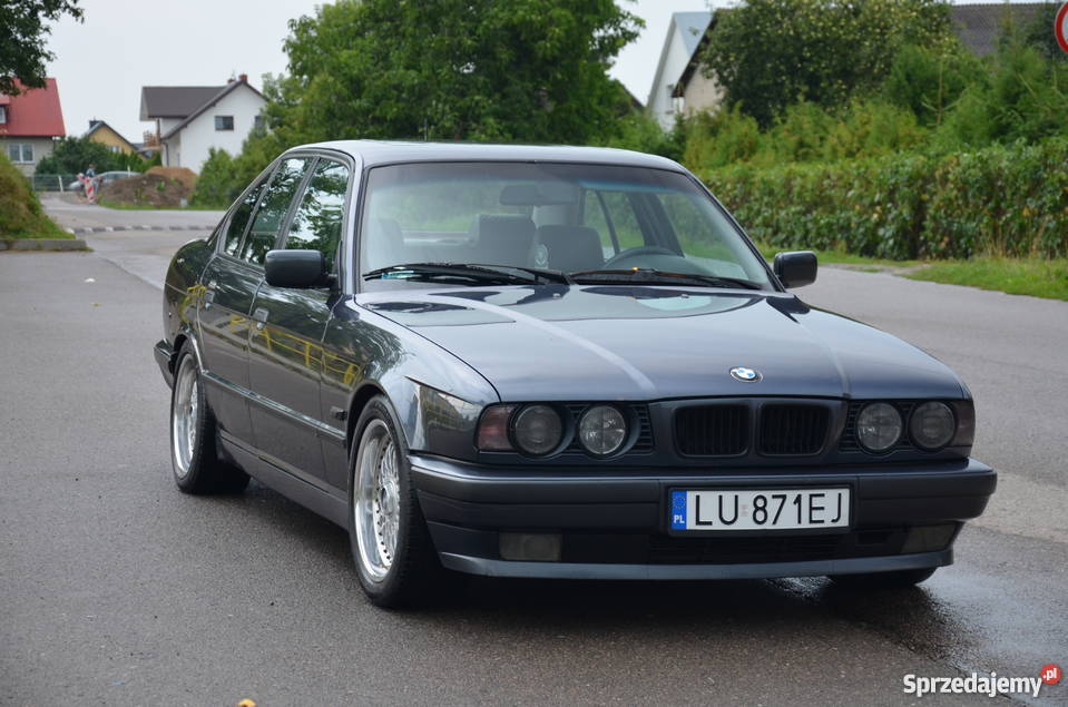 BMW E34 530iA LPG 1994r v8 m60b30 bbs rc komputer pokładowy lubelskie Lublin