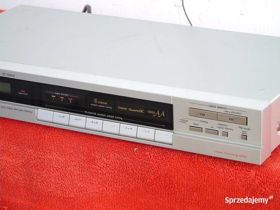 Tuner radiowy cyfrowy Technics STG45A sprawny
