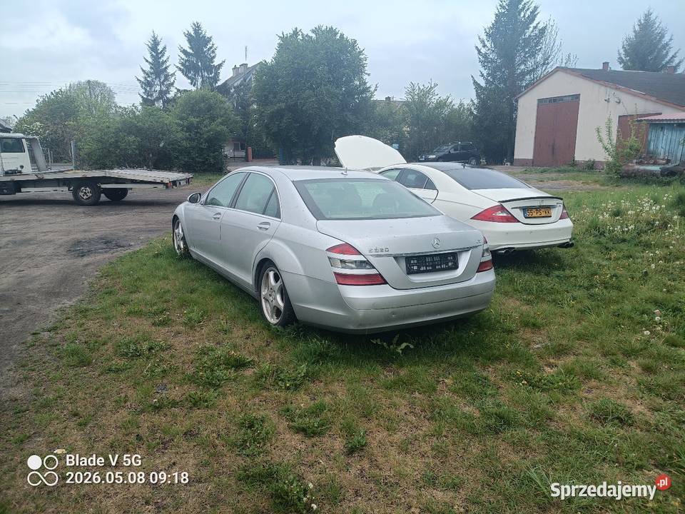 Mercedes w221 30 CDI long wszystkie czesci Czemierniki