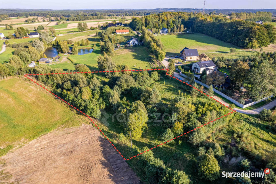 Działka 1010m2 Szemud Grzybowa szambo pomorskie