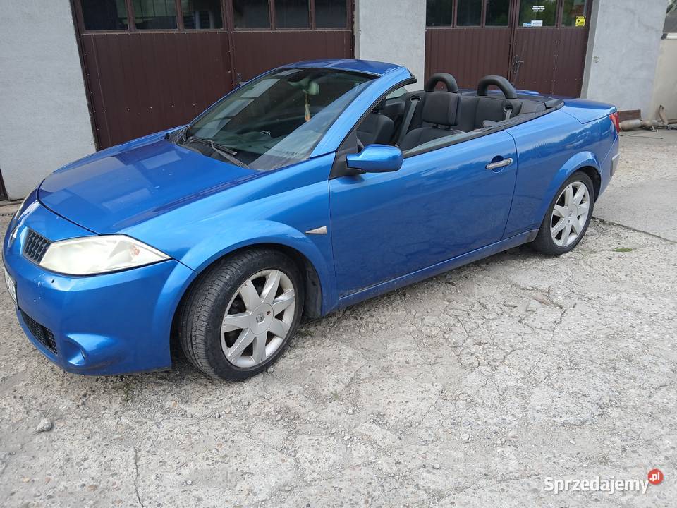 RENAULT MEGANE CABRIO 20GAZ 241000km Kraków