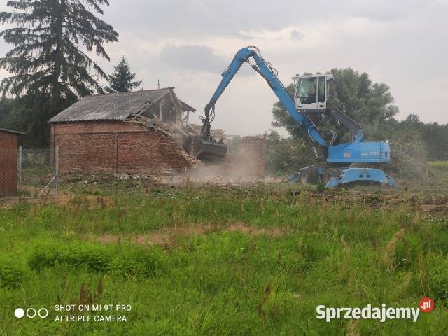 Rozbiorki wyburzenia budynkow domow rozbiorka Radzymin usługi budowlane