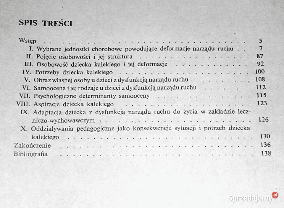 Dziecko kalekie jakiego nie znamy Barbara Pozostałe Chełm