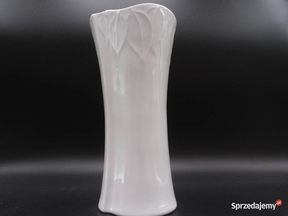 Porcelanowy biały wazon BAREUTHER BAVARIA Raszków
