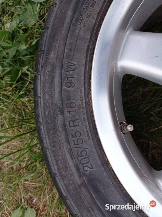 Koła alufelgi 16 Aluett 75Jx16H2 Et 35 VW Skoda osobowe lubelskie Tomaszów Lubelski