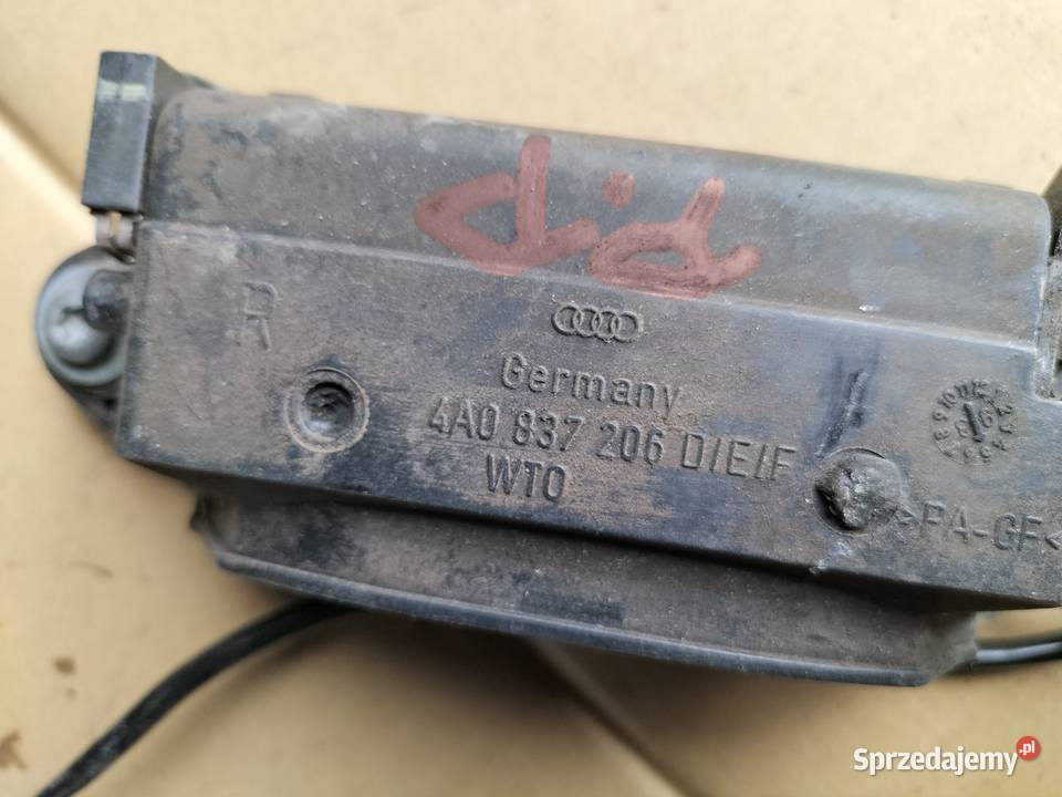 AUDI 80 B4 80B4 KLAMKA ZEWNĘTRZNA PRAWY PRZÓD Kamień-Kolonia