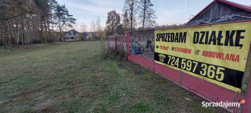 Sprzedam działkę budowlaną z warunkami zabudowy Gostynin