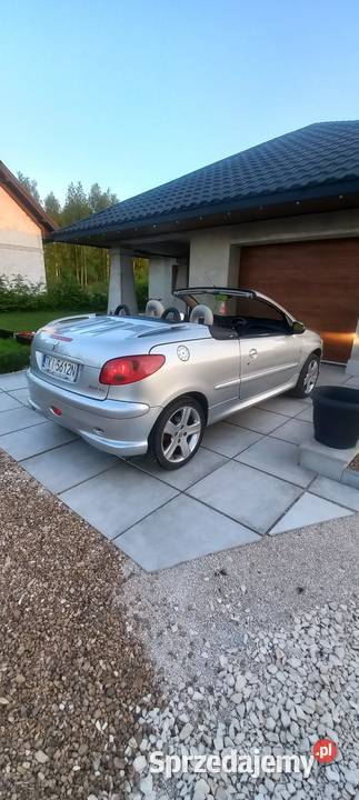 Peugeot 206CC 16 automat świętokrzyskie Morawica