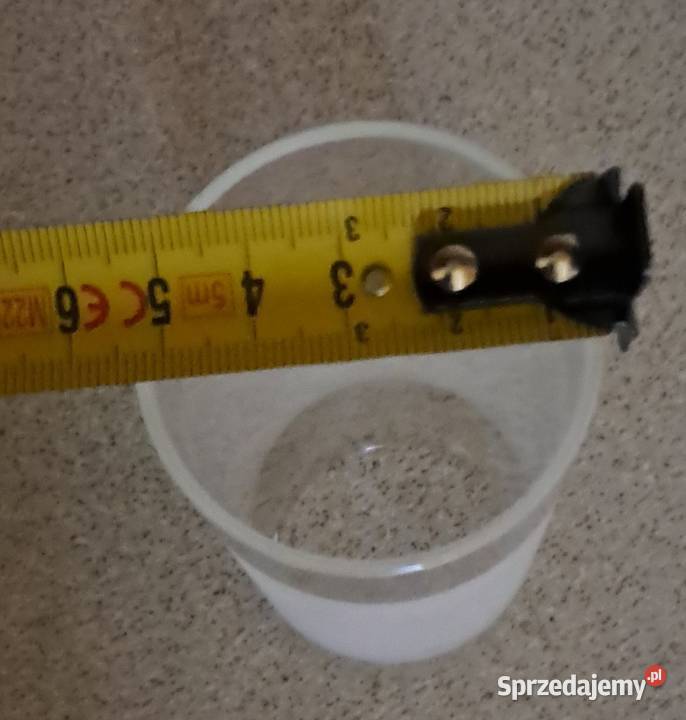 Klosz do lampy żyrandola cylinder 7 sztuk