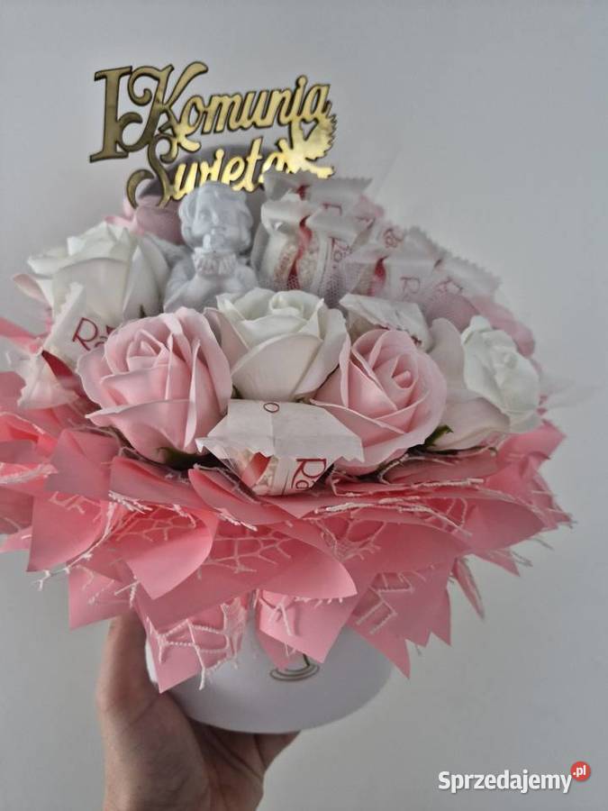Flowerbox na Pierwszą Komunię Święta sprzedam