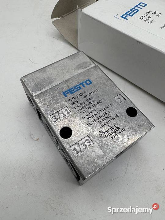 Festo VLO318B 7803 Elektrozawór Pozostałe Warszawa