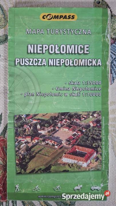 Niepołomice Puszcza Niepołomicka 1 35 000 mapa Kraków sprzedam