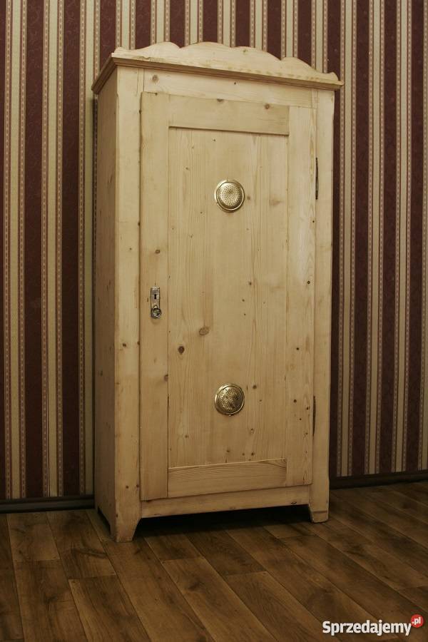 PIĘKNA SZAFA CHLEBOWA OCZYSZCZONA 2 ANTYK Meble mazowieckie Marki