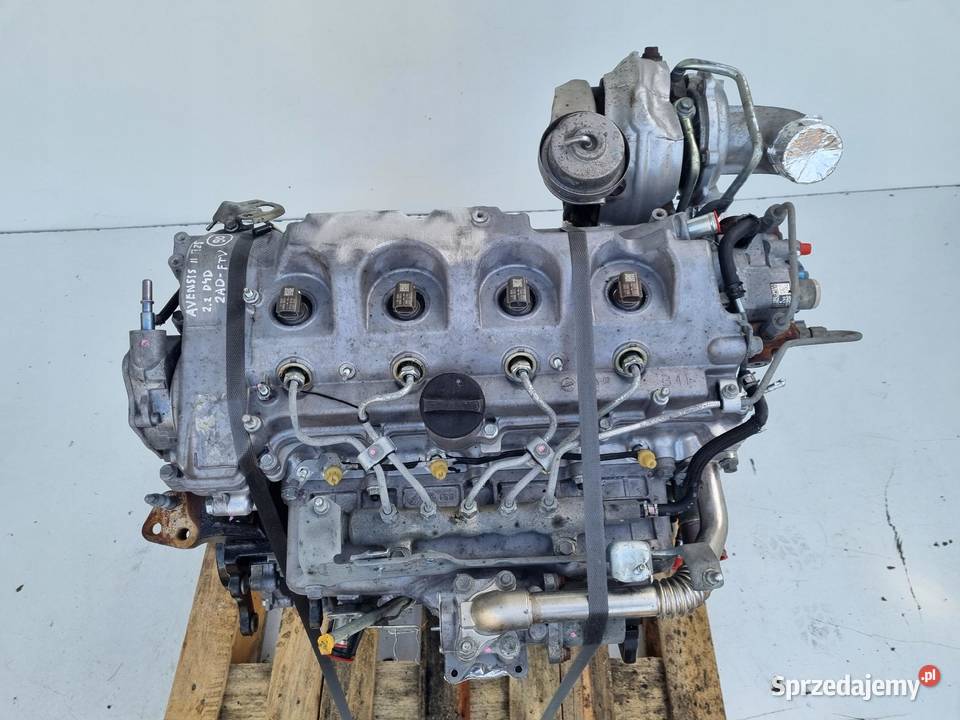 SILNIK KOMPLET Toyota Avensis II T25 22 D4D 150 Rudka