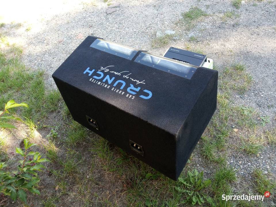Tuba Skrzynia Basowa Subwoofer Wzmacniacz CRUNCH Dzierżoniów sprzedam