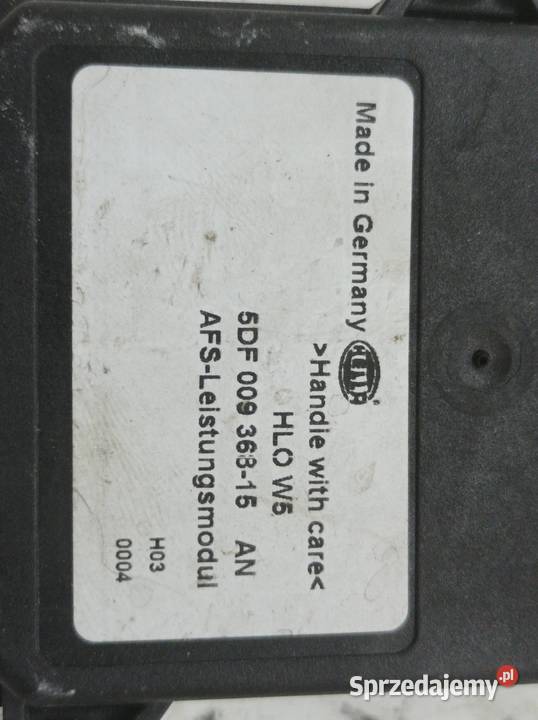 PRZETWORNICA XENON LAMPY PRZÓD 5DF00936915 AN