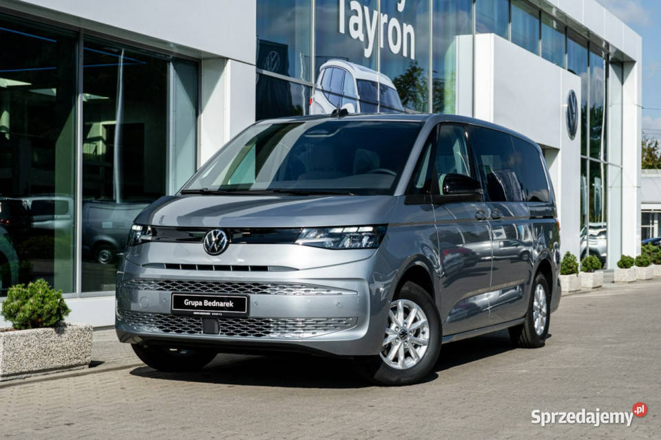 Volkswagen Multivan Family L2 20 TDI 150 DSG srebrny Motoryzacja Łódź