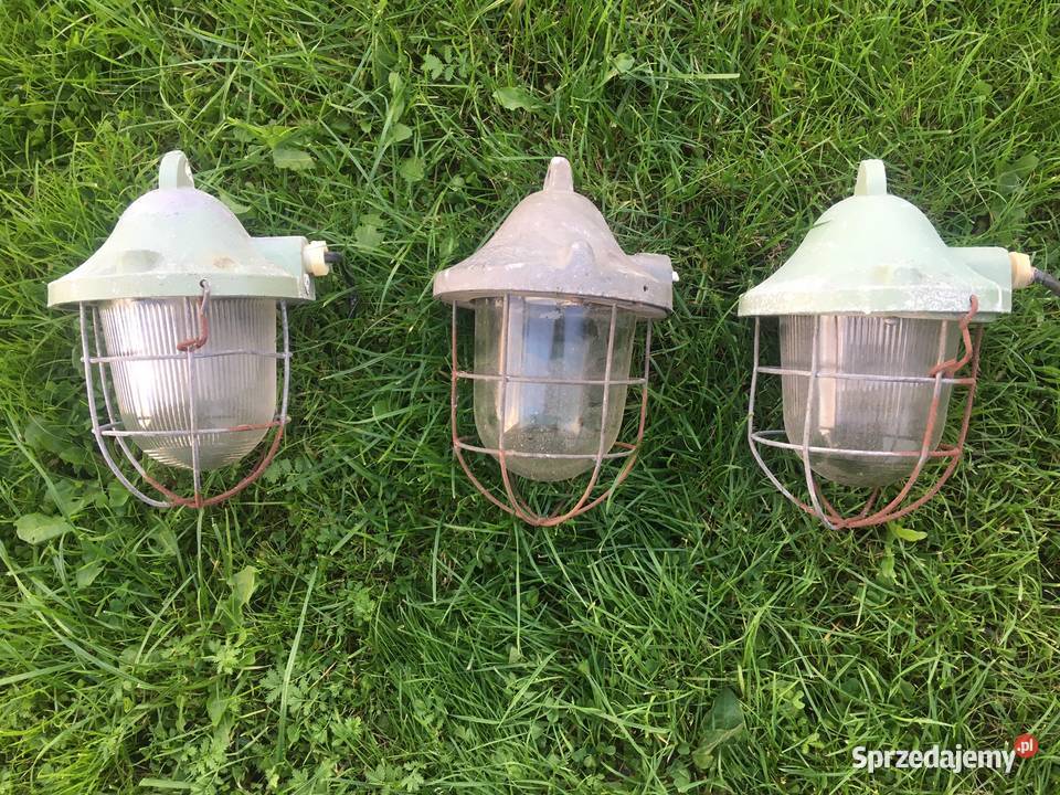 Lampa Loft industrial PRL C100 LA63 Nowa Kołobrzeg