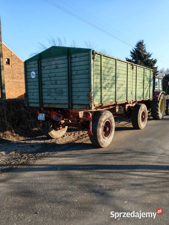 Przyczepa rolnicza Niemiecka nieuszkodzony wielkopolskie Żerków