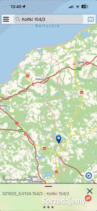 Działka budowlana Kołtki