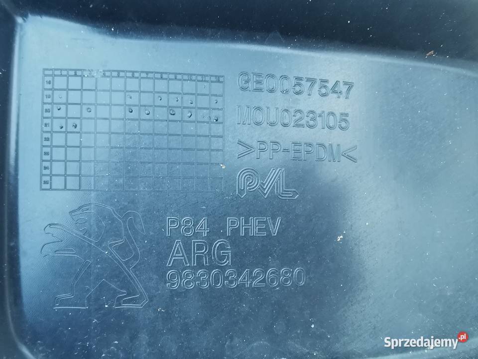 PEUGEOT 3008 2 II PHEV NADKOLE PRAWE TYŁ TYLNE Sieraków sprzedam