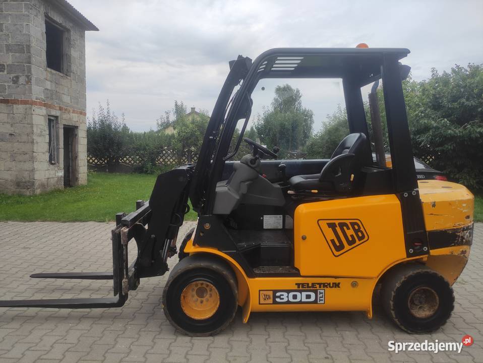 Wózek widłowy teleskopowy JCB TLT30 D JCB lubelskie Ryżki sprzedam