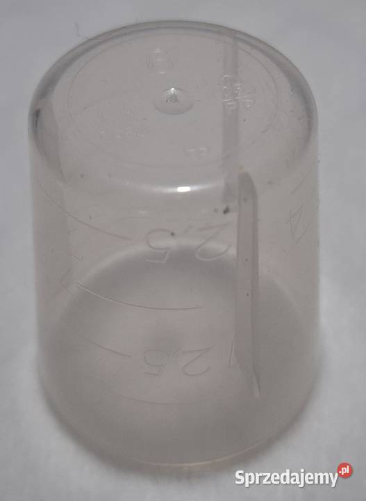 Kieliszek plastikowy miarka ml 120ml 35x4 Czeladź