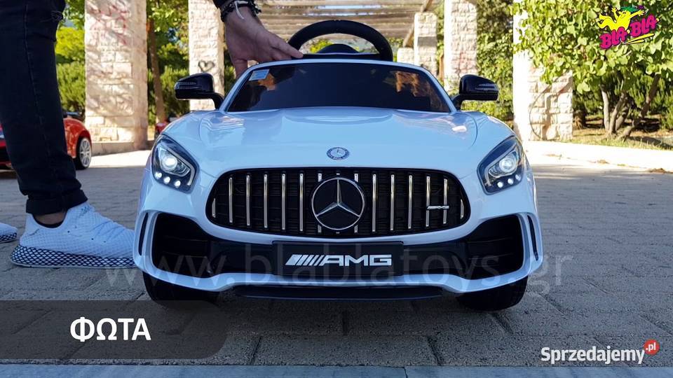 BAWIBUS Auto samochód na akumulator MERCEDES GTR Myszków