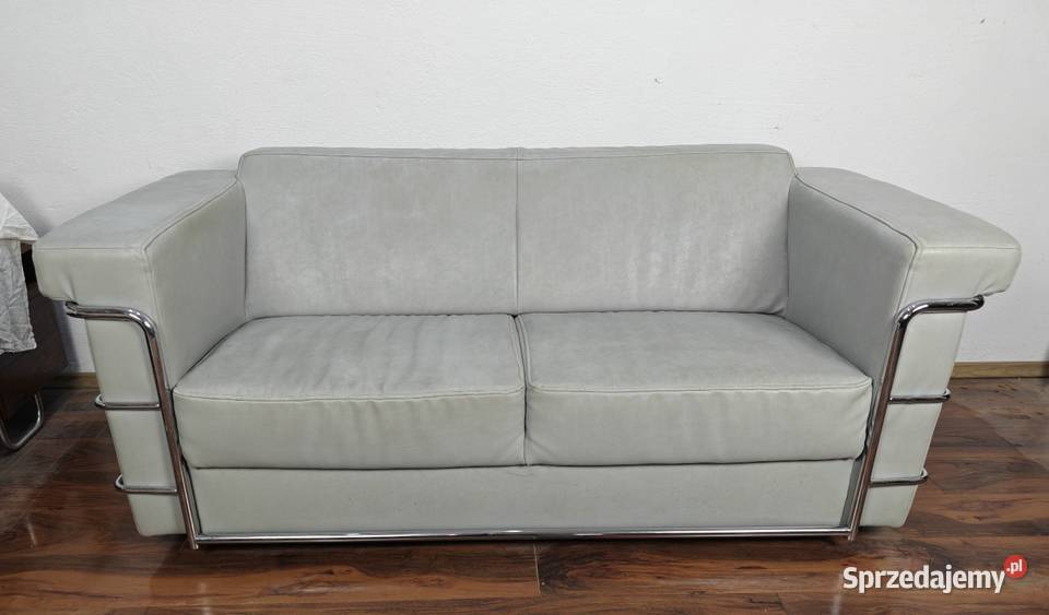 Komplet wypoczynkowy sofa fotel chrom Radom sprzedam