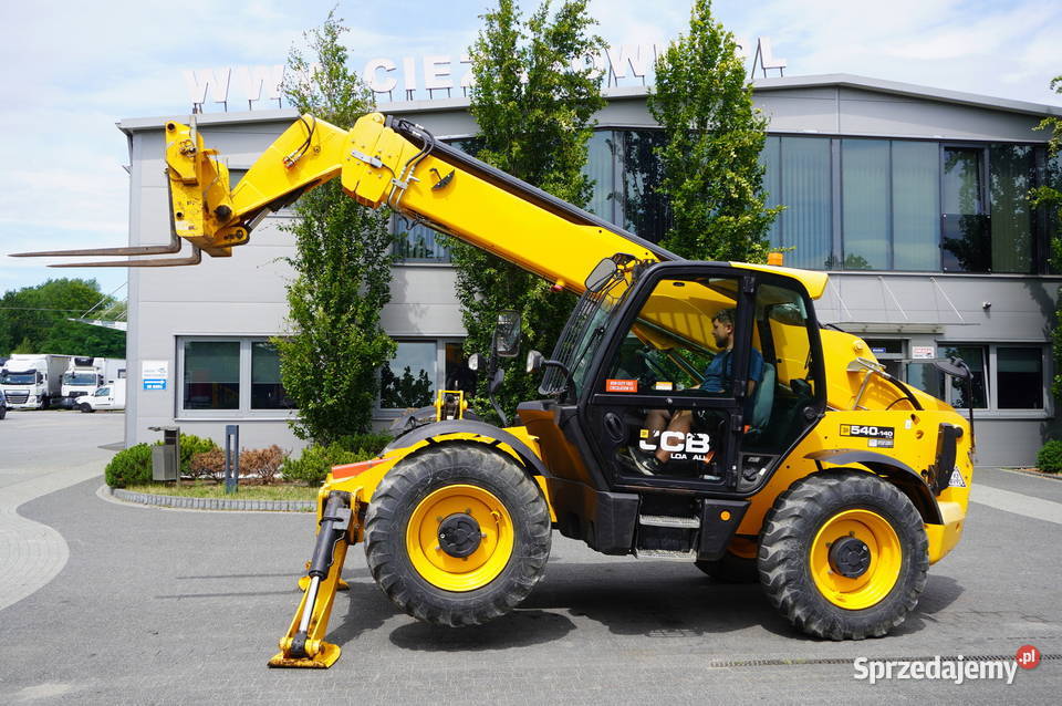 Ładowarka Teleskopowa JCB 540140 14 m 1800 pełny VAT małopolskie Kraków